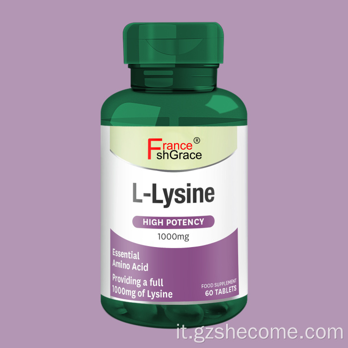 L Lisina Tablet Supporta benefici per la divertimento dell'immunità